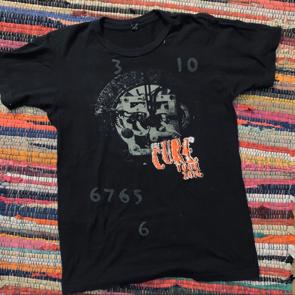 the cure 2016 tour band shirt tee